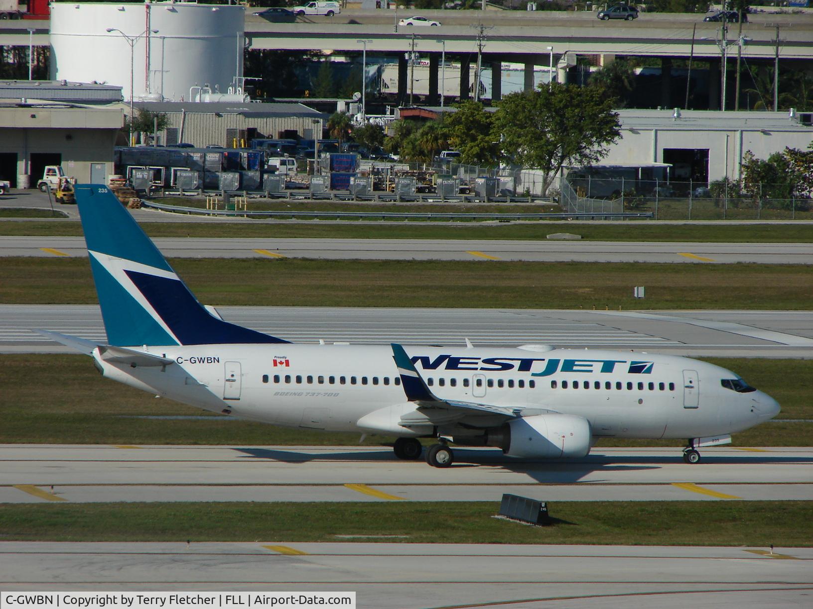 C-GWBN, 2005 Boeing 737-7CT C/N 34155, Boeing 737