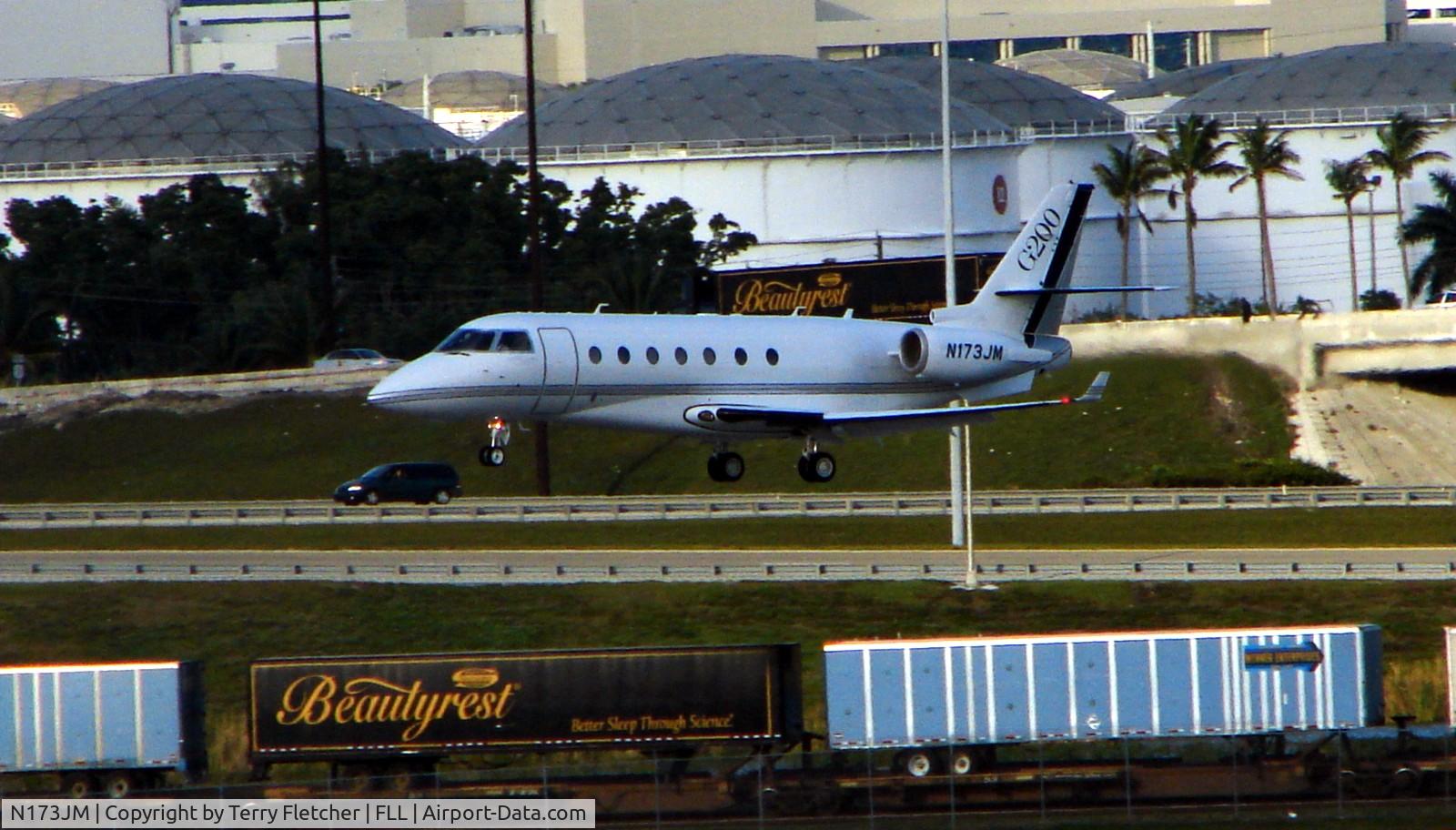 N173JM, 2005 Israel Aircraft Industries Gulfstream 200 C/N 122, Gulfstream 200