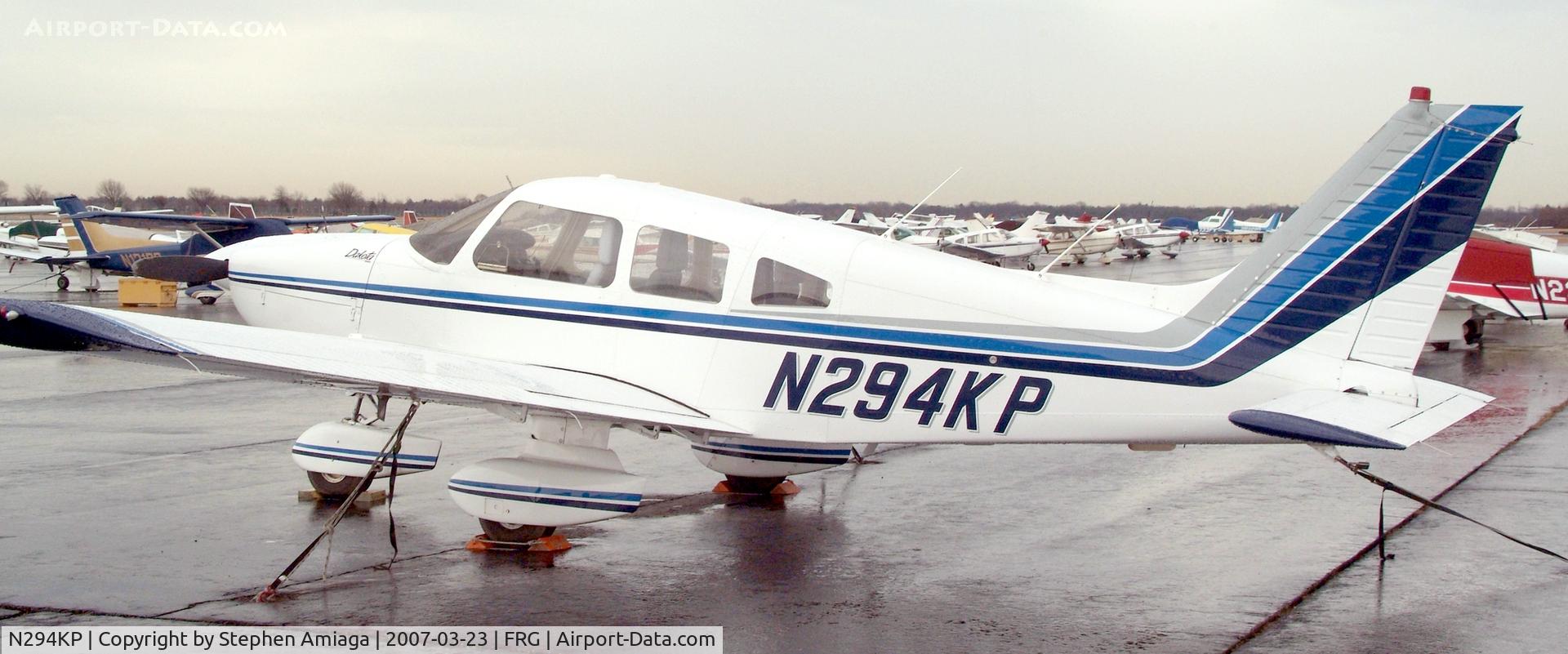 N294KP, 1979 Piper PA-28-236 Dakota C/N 28-7911287, Dakota on the Ramp at Republic