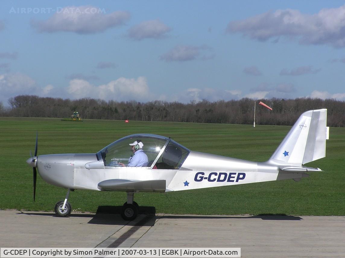 G-CDEP, 2004 Cosmik EV-97 TeamEurostar UK C/N 2128, Evektor EV97
