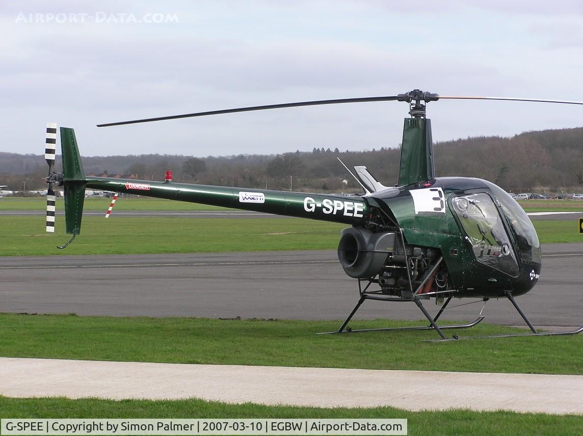 G-SPEE, 1988 Robinson R22 Beta C/N 0939, Robinson R22