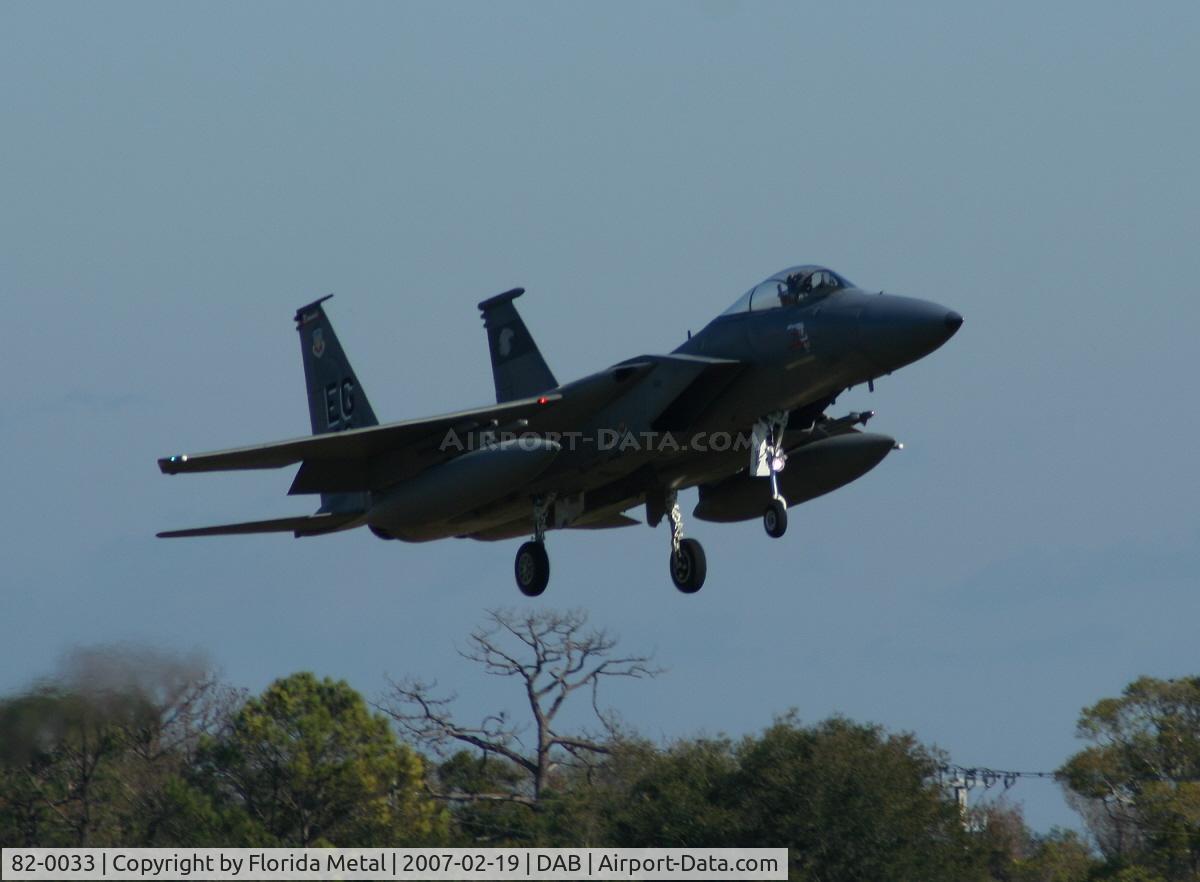 82-0033, 1982 McDonnell Douglas F-15C Eagle C/N 0849/C264, F-15C