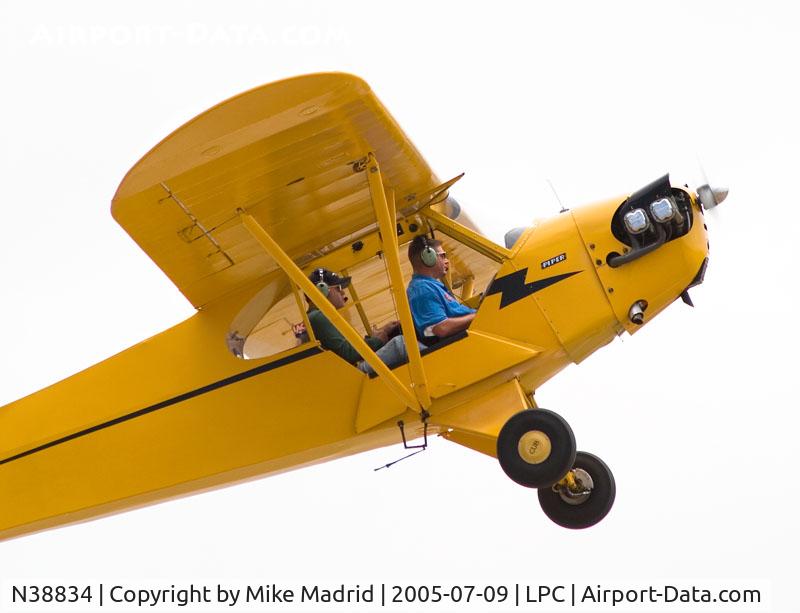 N38834, 1941 Piper J3F-65 Cub C/N 7321, Cub Fly In Lompoc Calif 2005