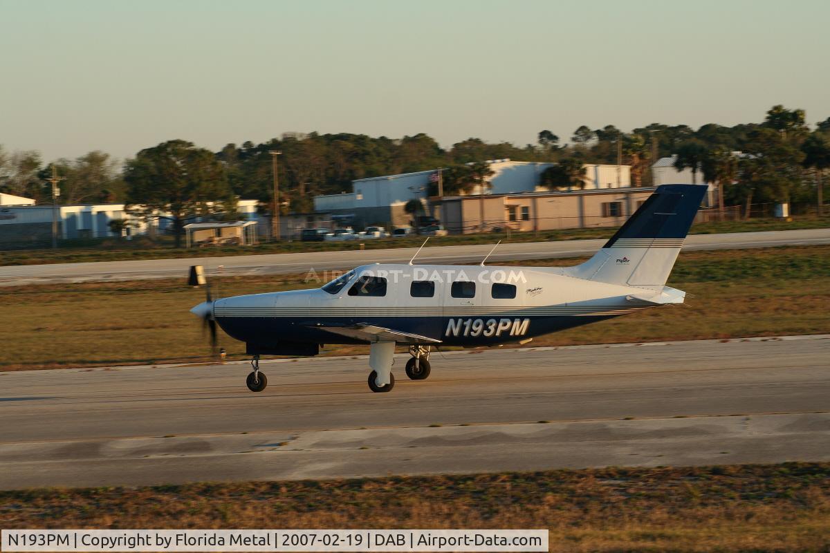 N193PM, 1993 Piper PA-46-350P Malibu Mirage C/N 4622143, Malibu