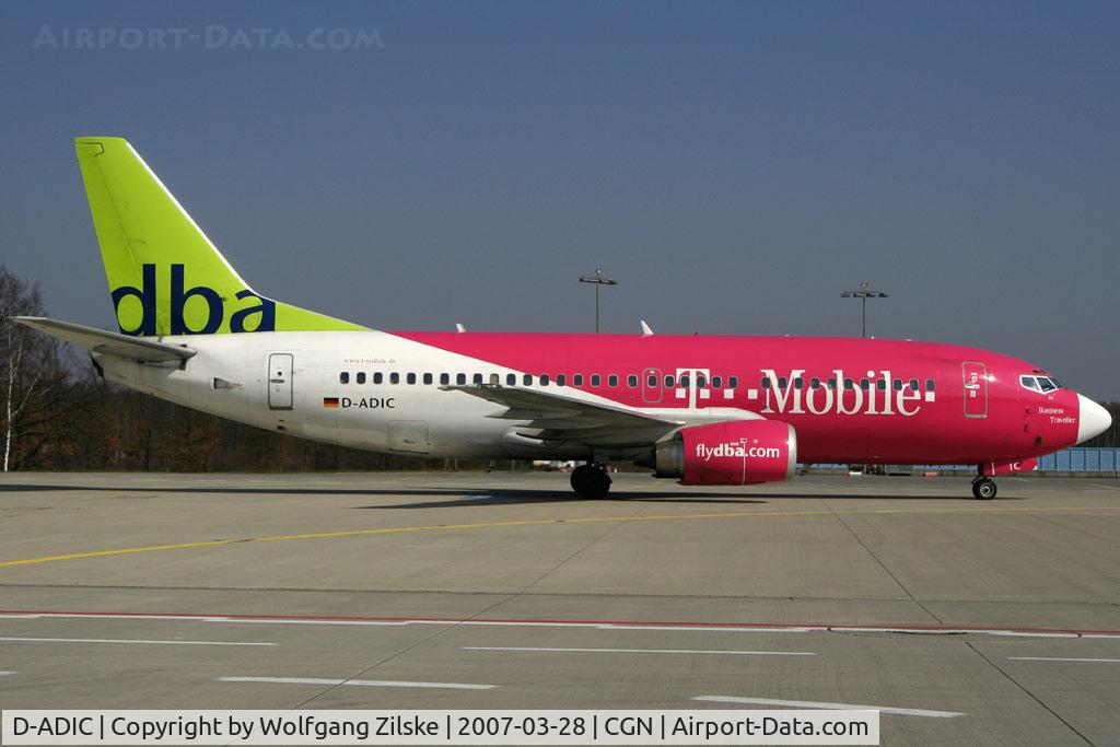 D-ADIC, 1999 Boeing 737-36Q C/N 30335, visitor