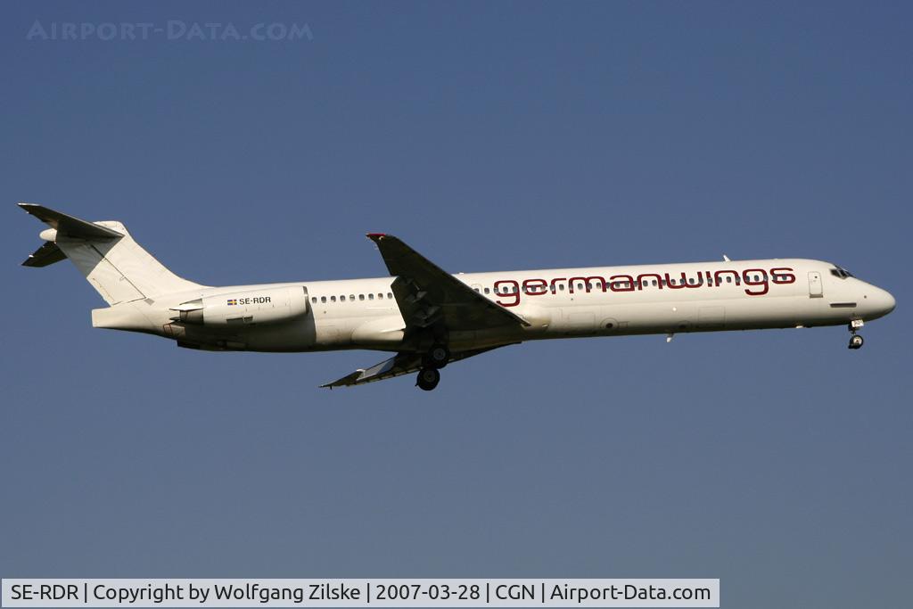 SE-RDR, 1980 McDonnell Douglas MD-82 (DC-9-82) C/N 49151/1088, visitor