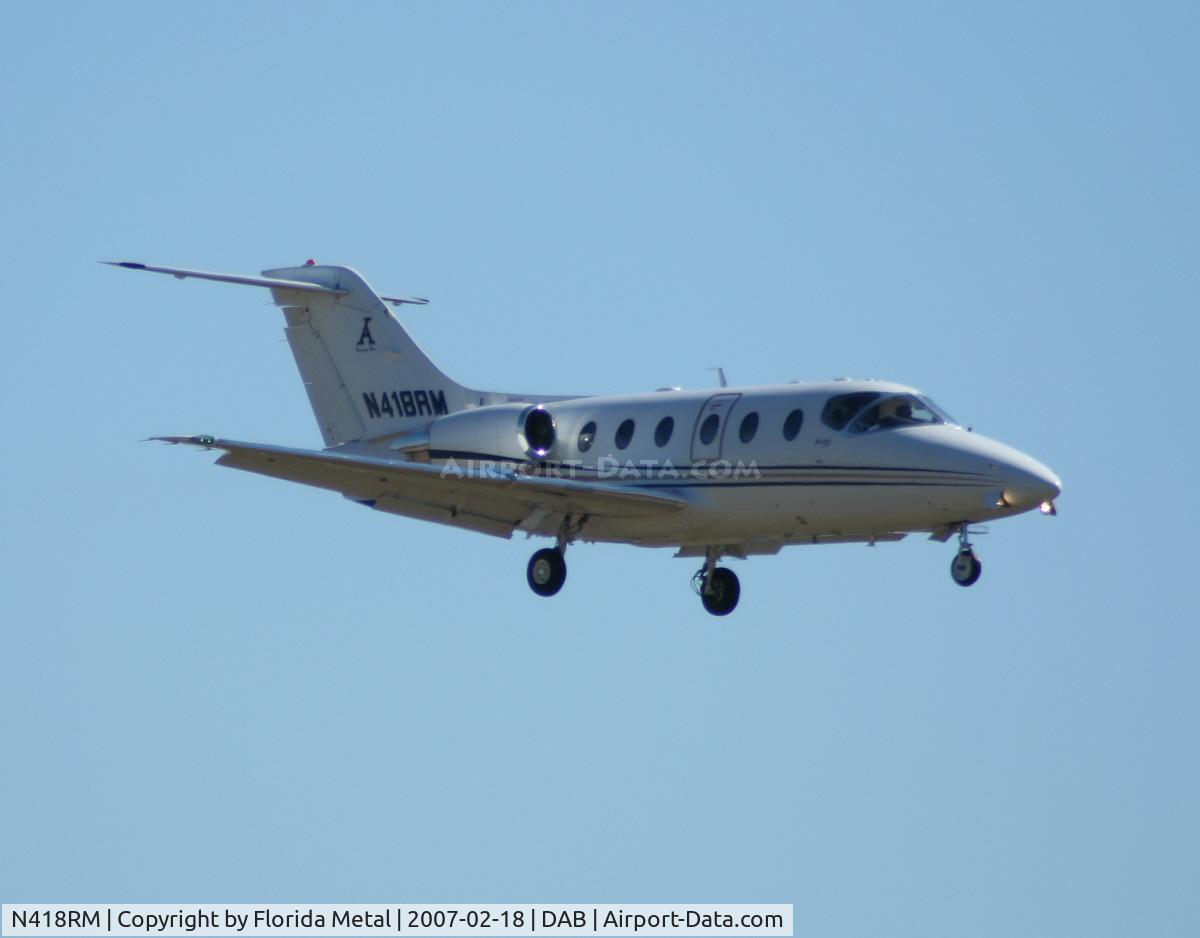 N418RM, 1987 Beech 400 Beechjet C/N RJ-18, Beech 400