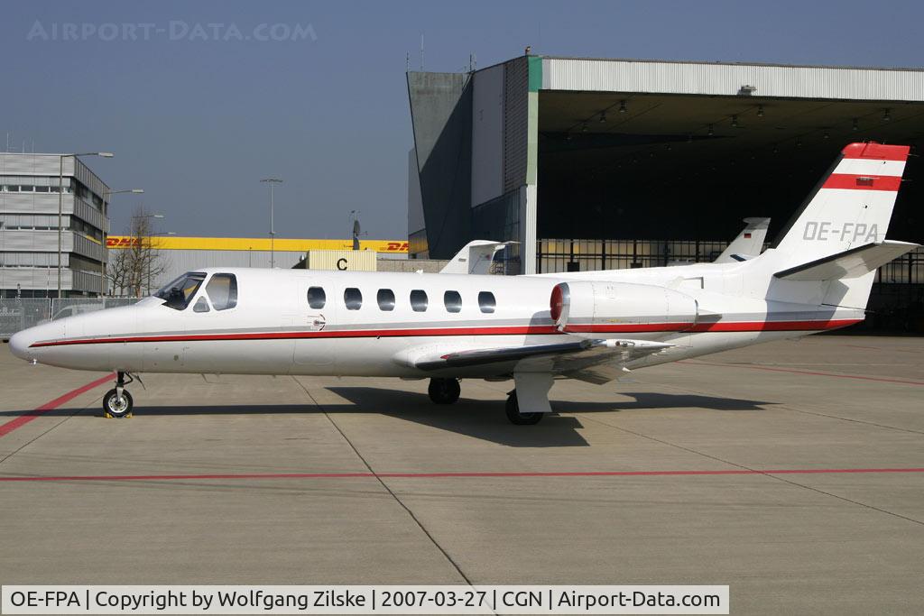 OE-FPA, 1987 Cessna 551 Citation II/SP C/N 551-0552, visitor