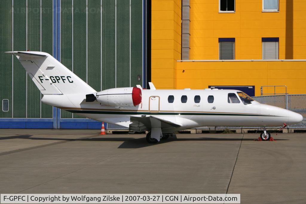F-GPFC, Cessna 525 CitationJet C/N 525-0101, visitor