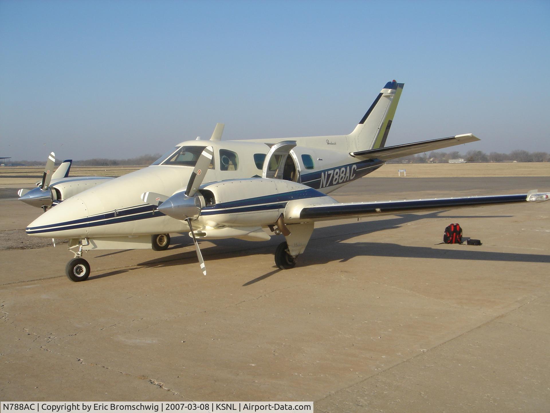 N788AC, 1979 Beech B-60 Duke Duke C/N P-512, Ready for fresh paint