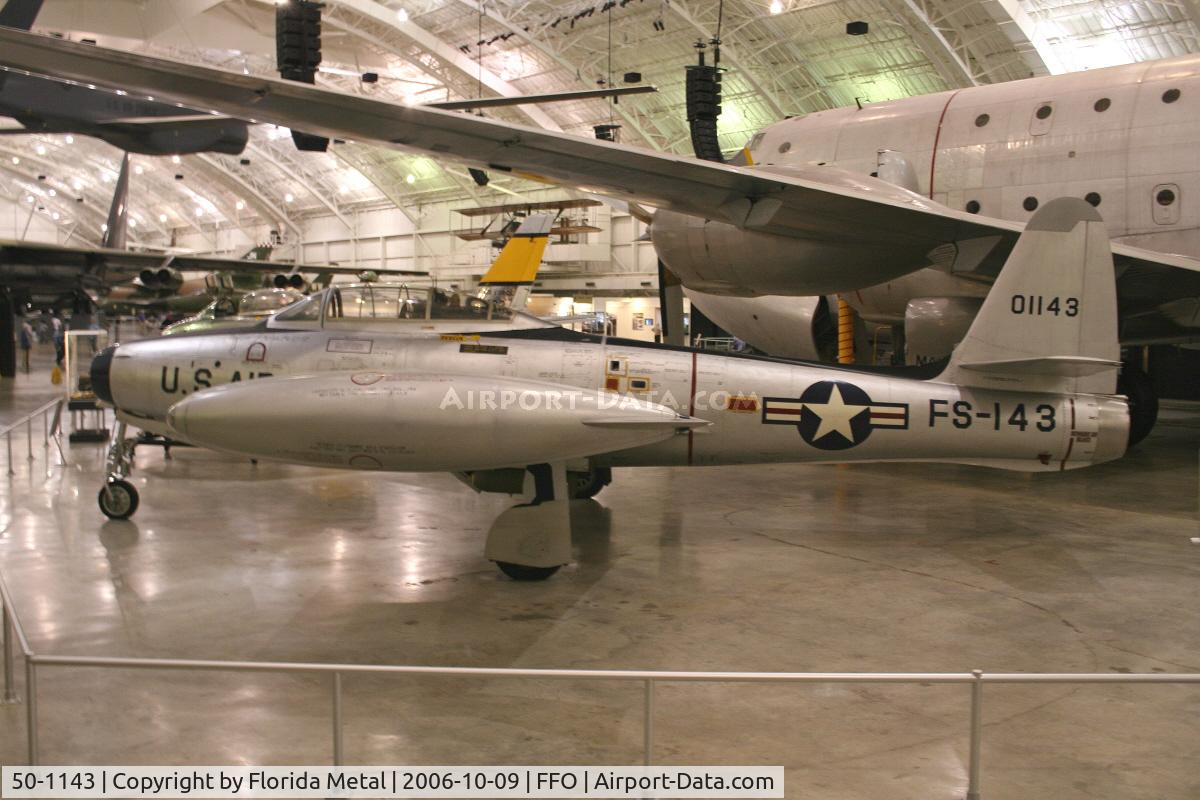 50-1143, 1950 Republic F-84E-20-RE Thunderjet C/N Not found 50-1143, F-84