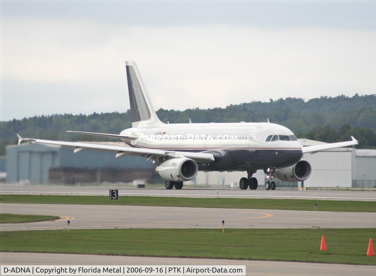 D-ADNA, 1999 Airbus ACJ319 (A319-133/CJ) C/N 1053, Daimler Chrysler
