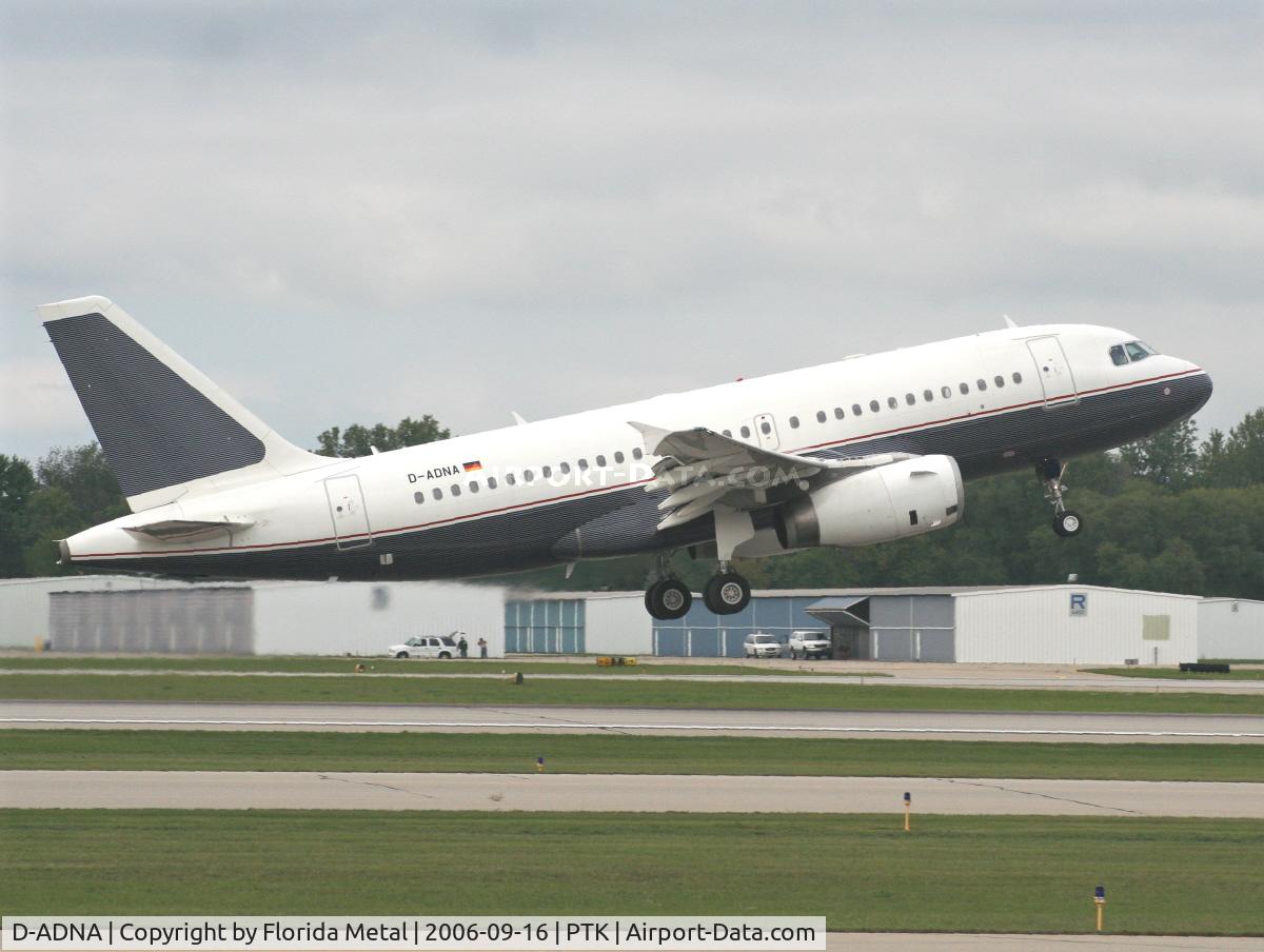 D-ADNA, 1999 Airbus ACJ319 (A319-133/CJ) C/N 1053, Daimler Chrysler