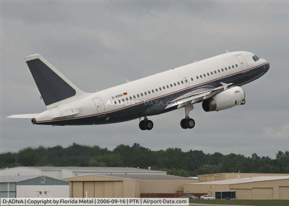 D-ADNA, 1999 Airbus ACJ319 (A319-133/CJ) C/N 1053, Daimler Chrysler