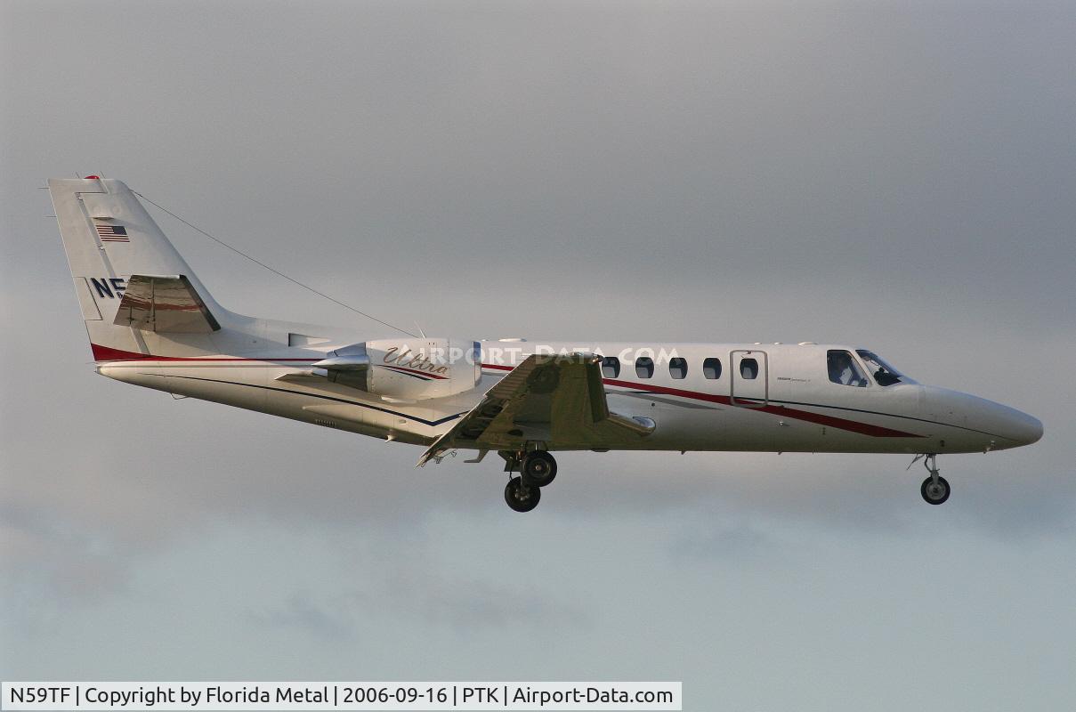 N59TF, 1997 Cessna 560 Citation V C/N 560-0422, C-560