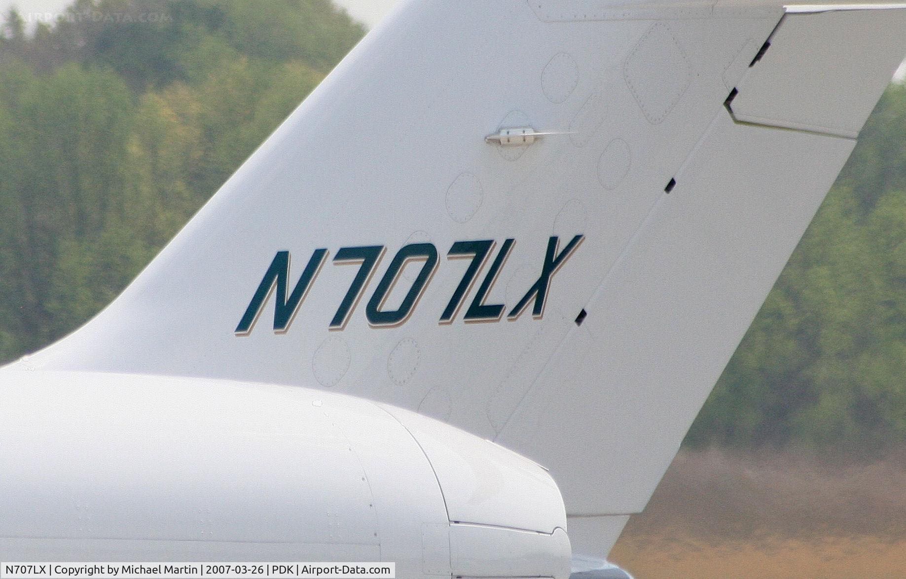 N707LX, 1999 Cessna 750 Citation X Citation X C/N 750-0078, Tail Numbers