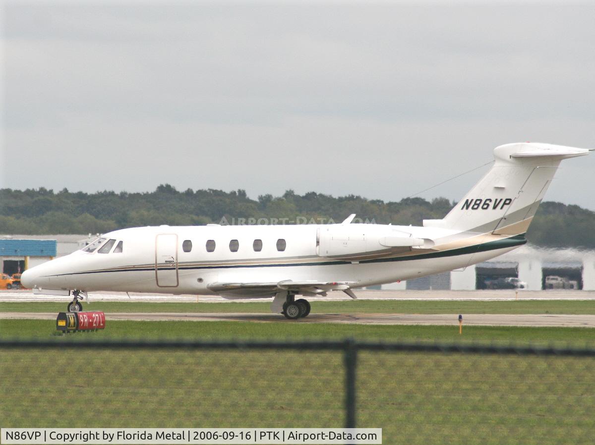 N86VP, 1985 Cessna 650 Citation III C/N 650-0089, C-650