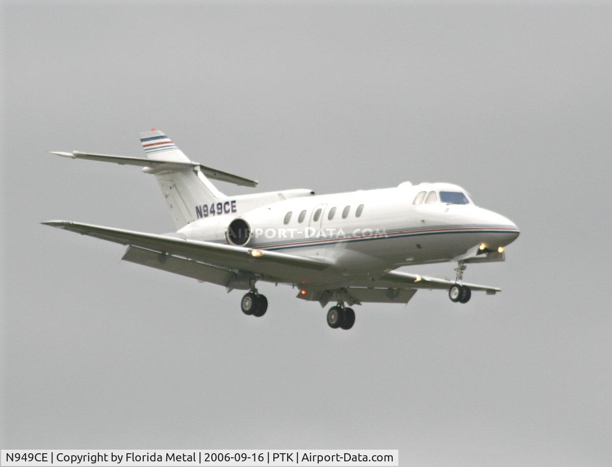 N949CE, Hawker Siddeley HS.125 Series 700A C/N 257204, HS700A