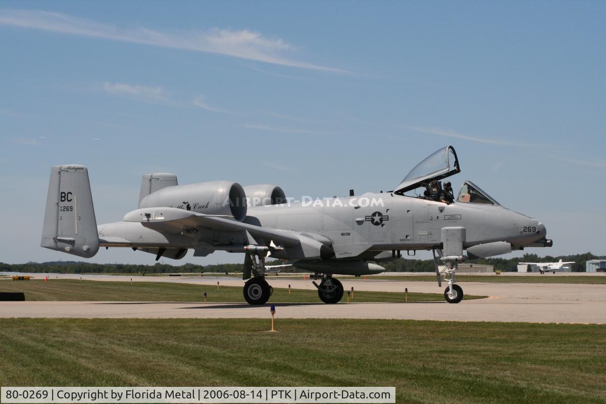 80-0269, 1980 Fairchild Republic A-10A Thunderbolt II C/N A10-0619, A-10