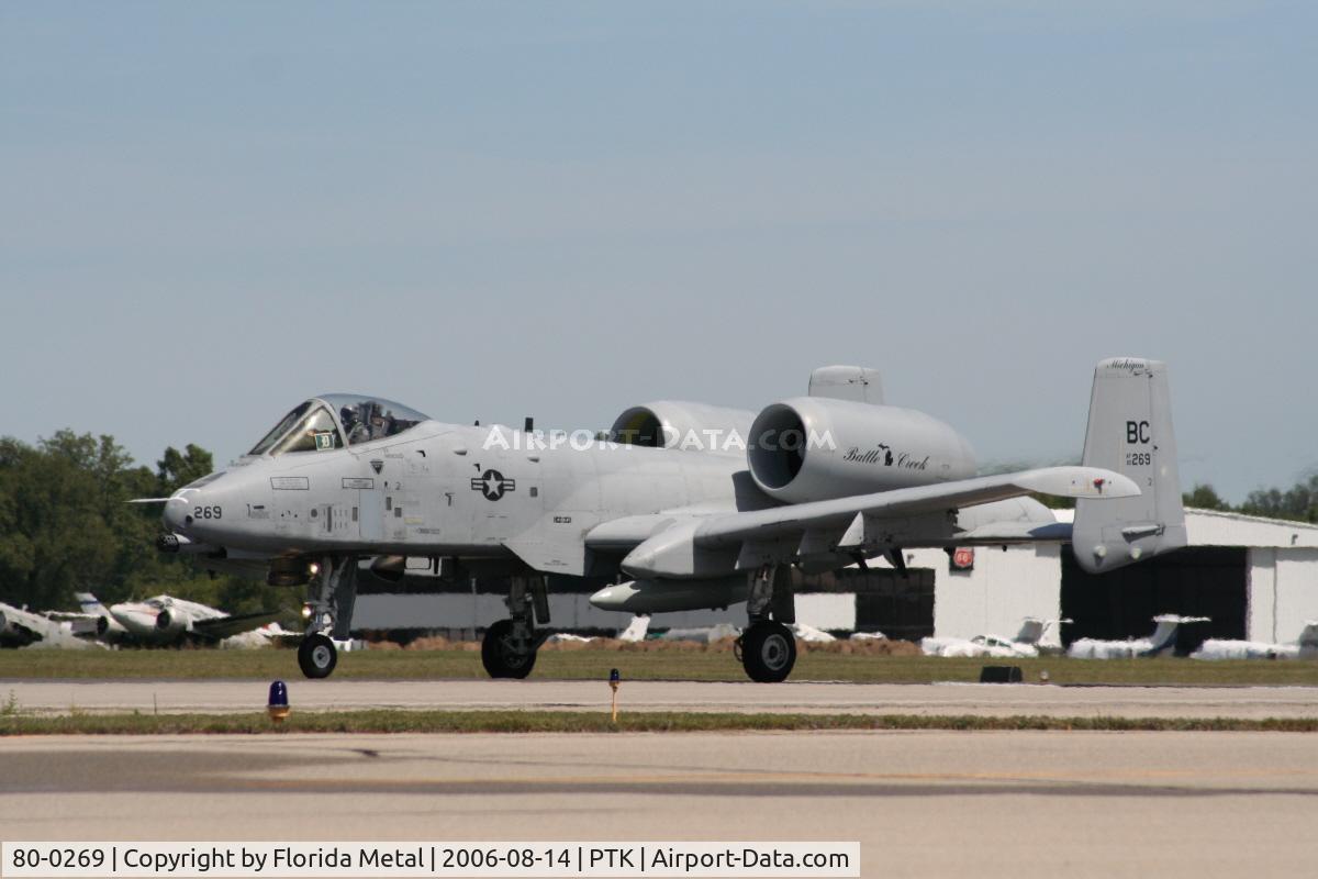 80-0269, 1980 Fairchild Republic A-10A Thunderbolt II C/N A10-0619, A-10