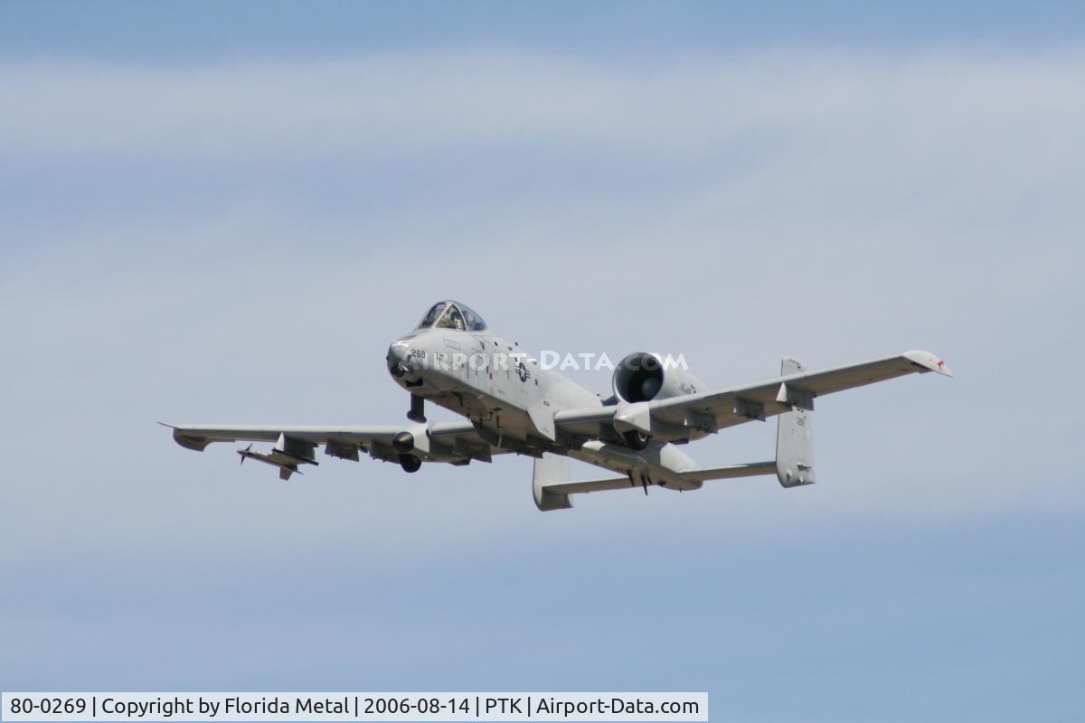 80-0269, 1980 Fairchild Republic A-10A Thunderbolt II C/N A10-0619, A-10