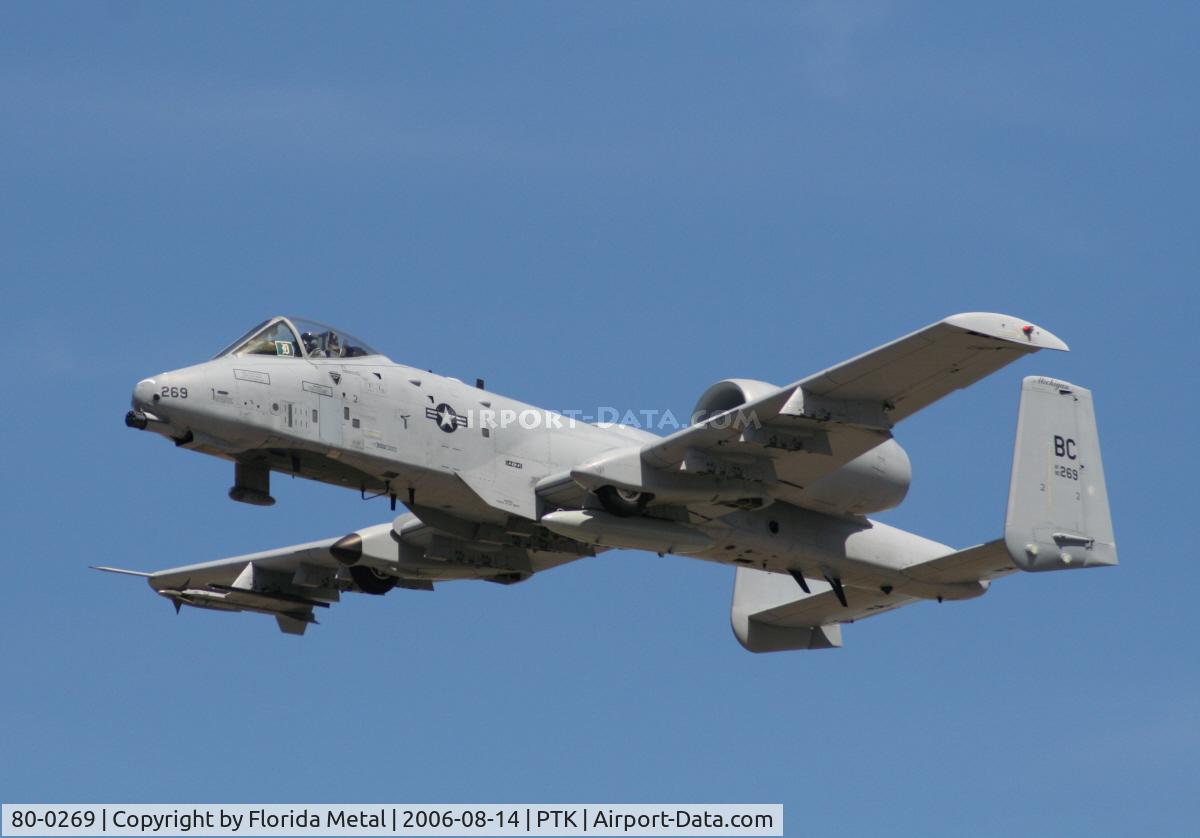 80-0269, 1980 Fairchild Republic A-10A Thunderbolt II C/N A10-0619, A-10