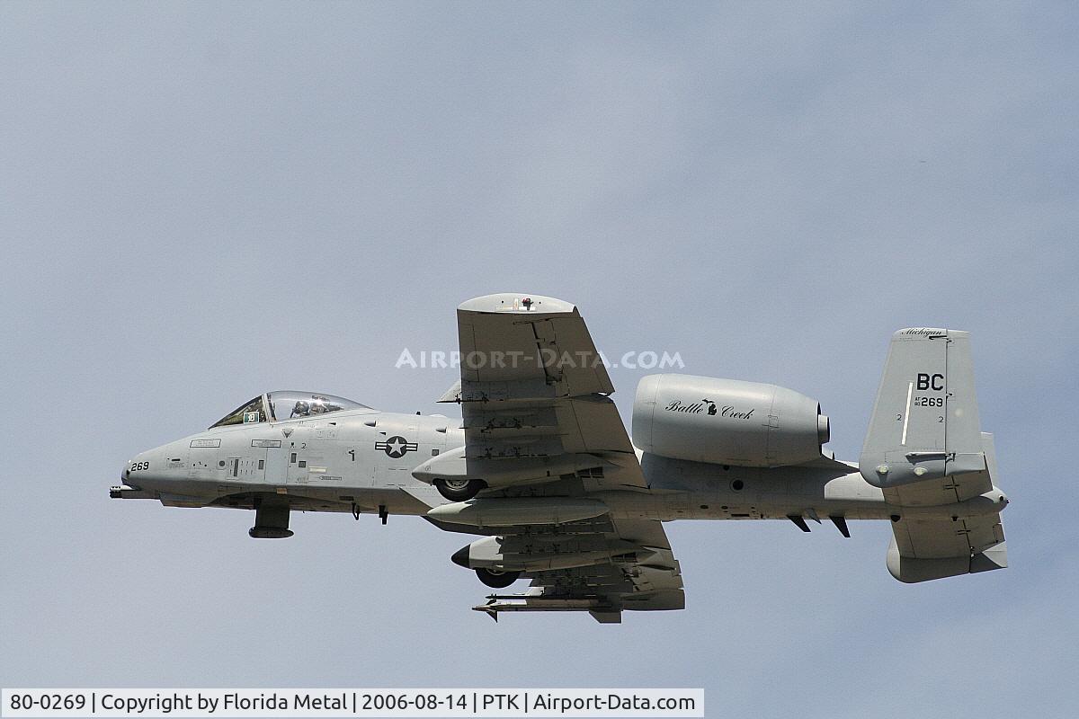 80-0269, 1980 Fairchild Republic A-10A Thunderbolt II C/N A10-0619, A-10
