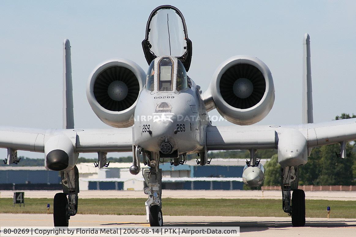 80-0269, 1980 Fairchild Republic A-10A Thunderbolt II C/N A10-0619, A-10