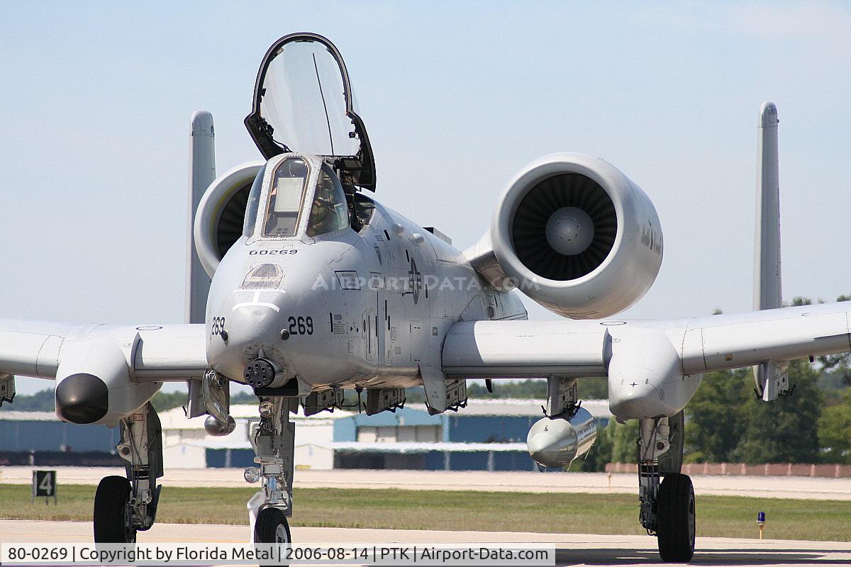 80-0269, 1980 Fairchild Republic A-10A Thunderbolt II C/N A10-0619, A-10