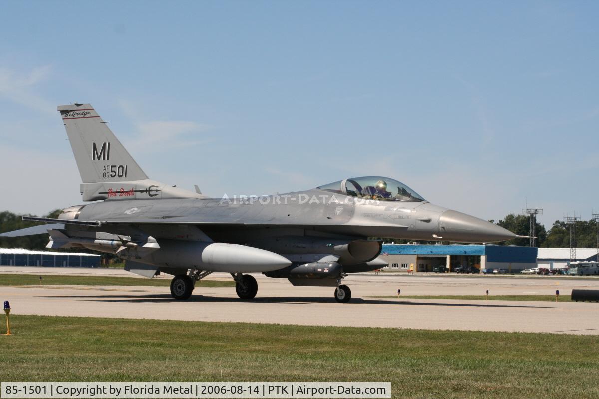 85-1501, 1985 General Dynamics F-16C Fighting Falcon C/N 5C-281, F-16