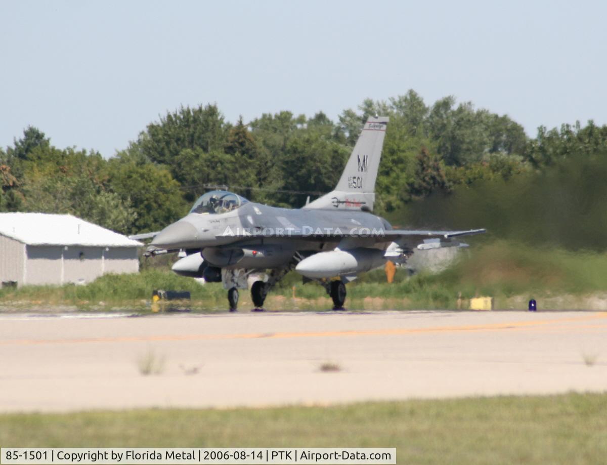 85-1501, 1985 General Dynamics F-16C Fighting Falcon C/N 5C-281, F-16