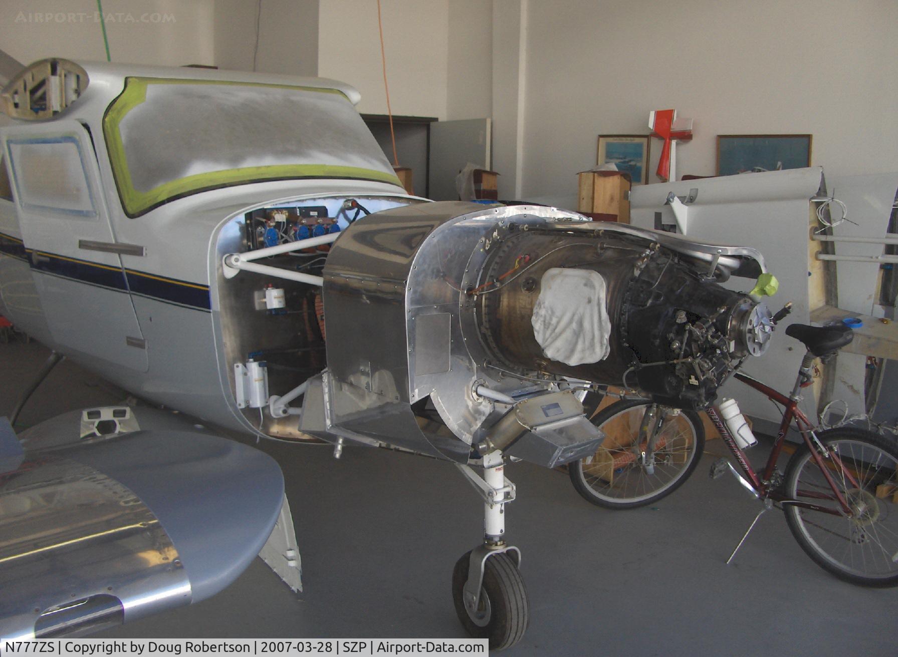 N777ZS, 2007 Hollmann Super Stallion C/N 030, 2007 Dierenfield Hollmann SUPER STALLION Turboprop engine