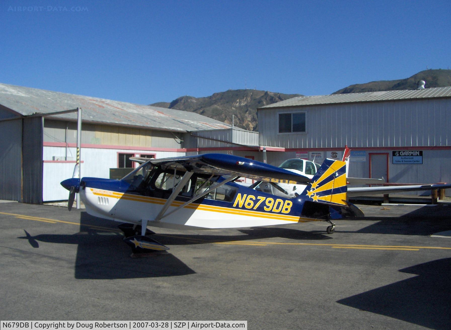 N679DB, 2003 American Champion 8KCAB Super Decathlon C/N 917-2003, 2003 American Champion 8KCAB SUPER DECATHLON, Lycoming AEIO-360-H1B 180 Hp