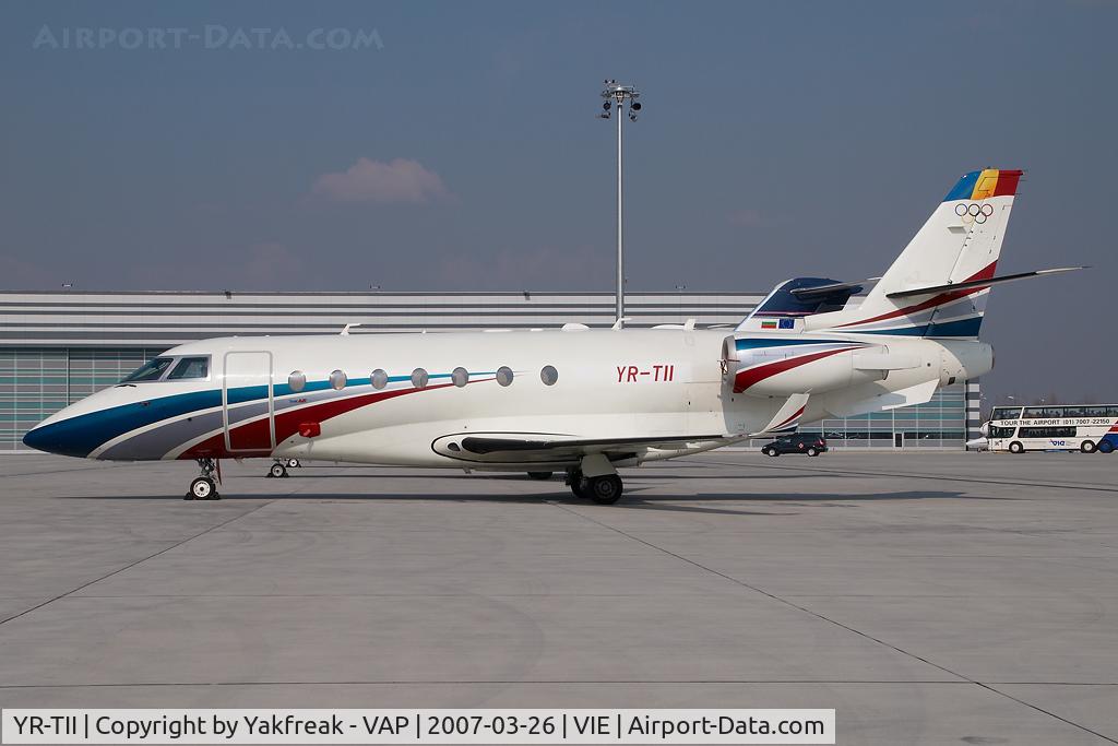 YR-TII, 2003 Israel Aircraft Industries Gulfstream 200 C/N 089, Tiriac Air Gulfstream 200