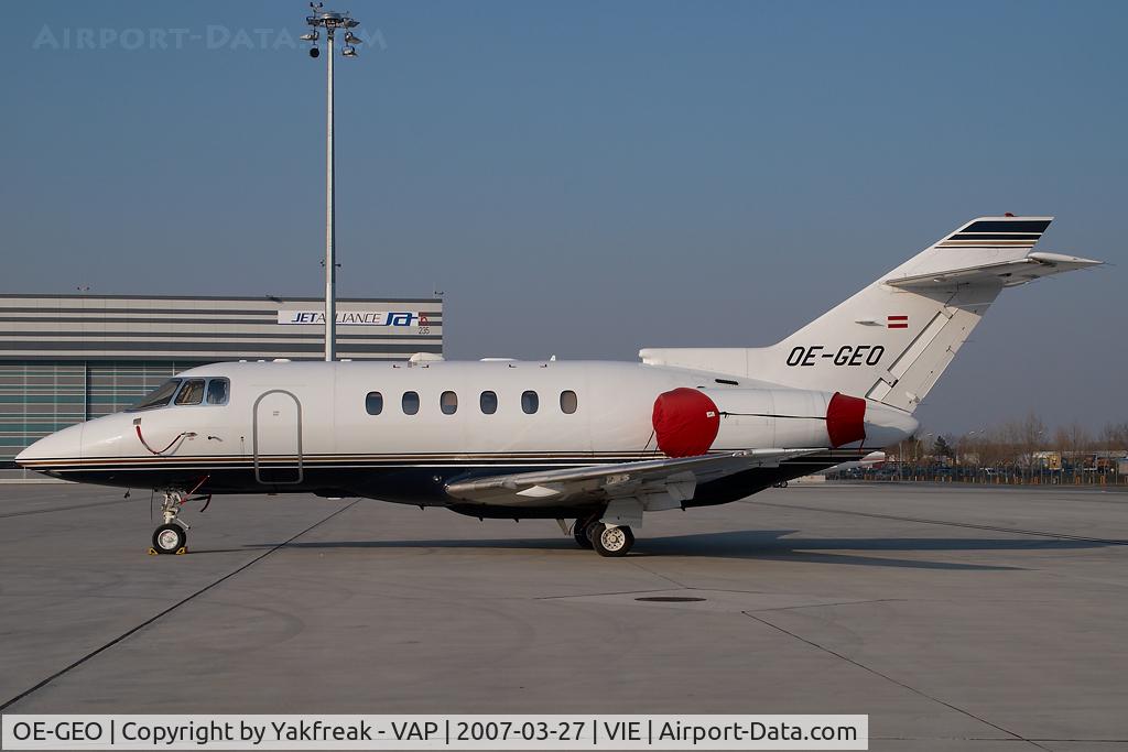 OE-GEO, 2000 Raytheon Hawker 800XP C/N 258477, Exclusive jet Charter Bae 125