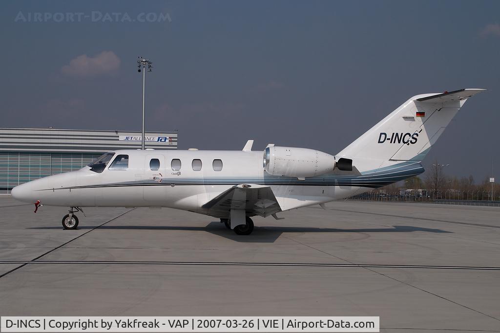 D-INCS, 2001 Cessna 525 CitationJet CJ1 C/N 525-0466, Bizair Cessna 525 Citationjet