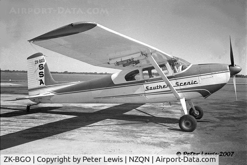 ZK-BGO, Cessna 180 C/N 31183, C180 ZK-BGO