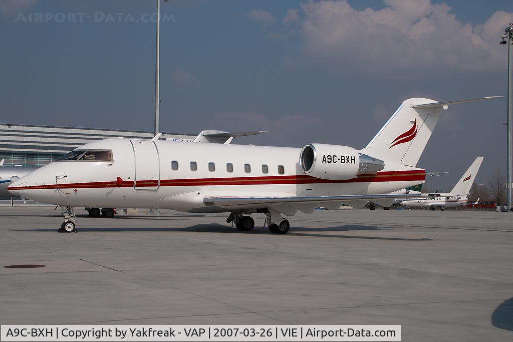 A9C-BXH, 2000 Bombardier Challenger 604 (CL-600-2B16) C/N 5476, Bexair Challenger