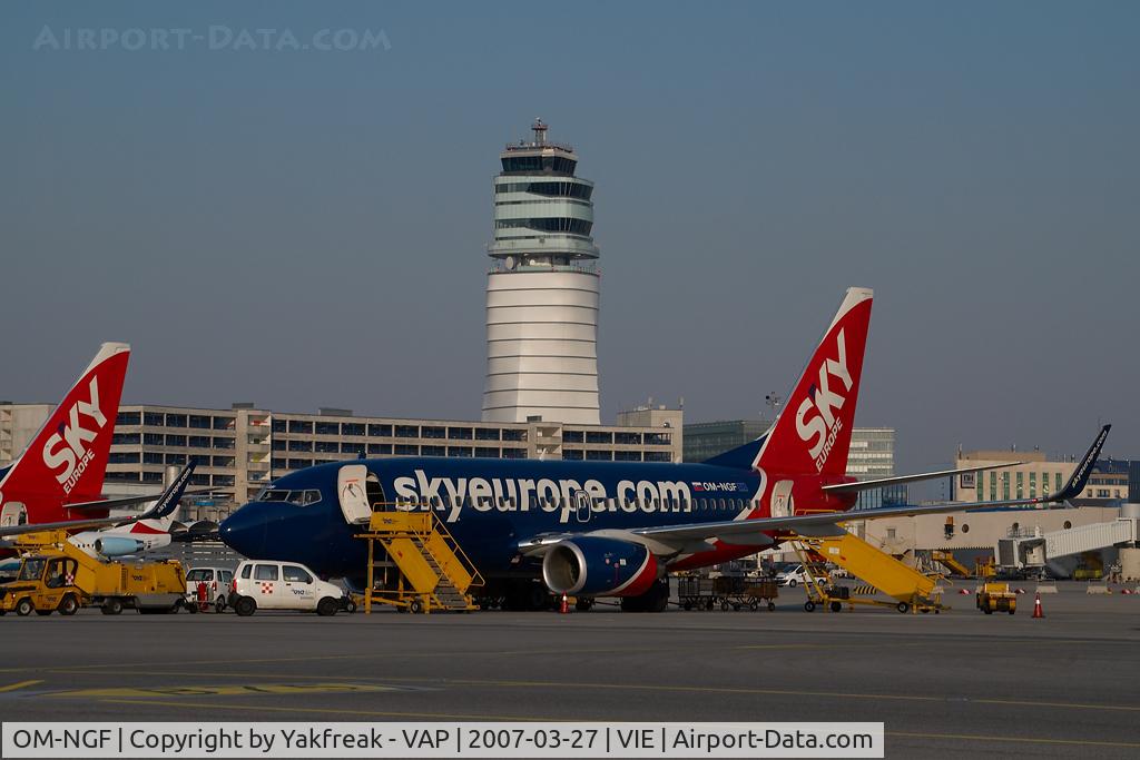 OM-NGF, 2006 Boeing 737-76N C/N 32680, Skyeurope Boeing 737-700