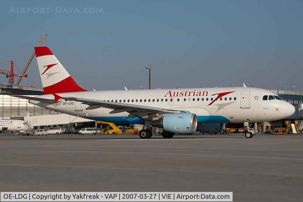 OE-LDG, 2006 Airbus A319-112 C/N 2652, AUstrian Airlines Airbus 319