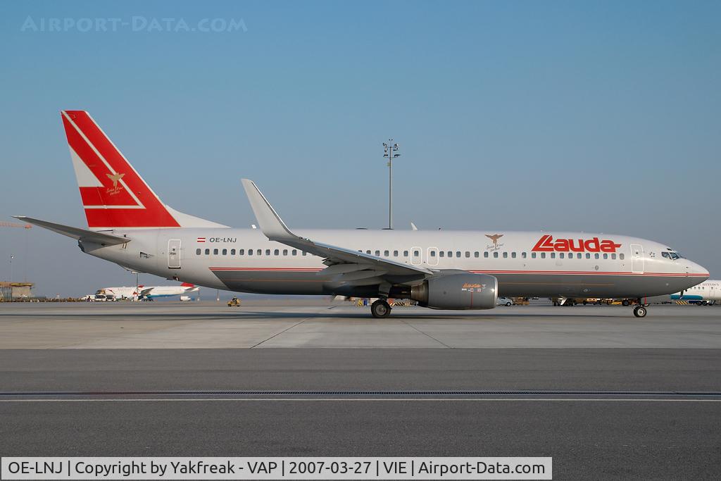 OE-LNJ, 1998 Boeing 737-8Z9 C/N 28177, Lauda AIr Boeing 737-800