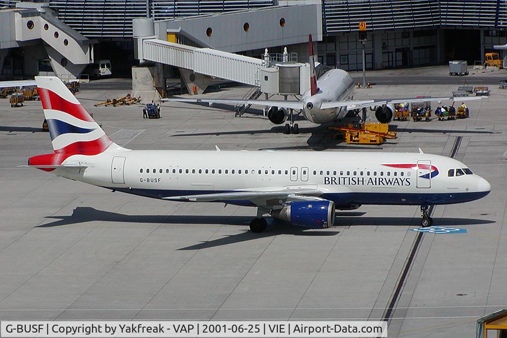 G-BUSF, 1989 Airbus A320-111 C/N 018, British Airways Airbus 320