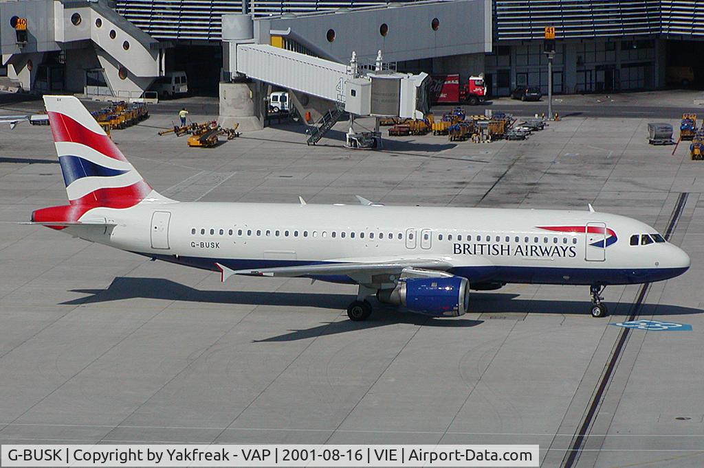 G-BUSK, 1990 Airbus A320-211 C/N 120, British Airways Airbus 320