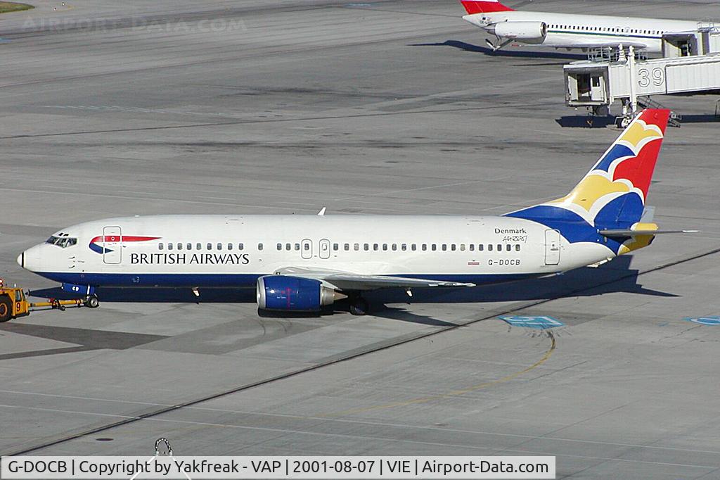 G-DOCB, 1991 Boeing 737-436 C/N 25304, British Airways Boeing 737-400