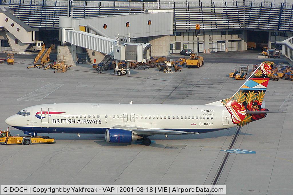G-DOCH, 1991 Boeing 737-436 C/N 25428, British Airways Boeing 737-400