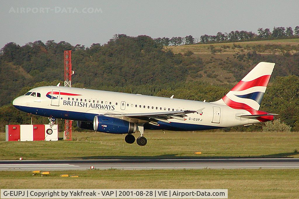 G-EUPJ, 2000 Airbus A319-131 C/N 1232, British Airways Airbus 319