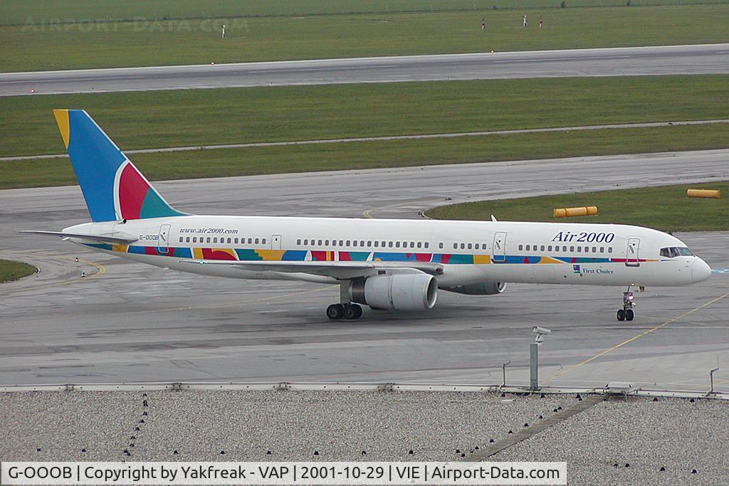 G-OOOB, 1987 Boeing 757-28A C/N 23822, Air 2000 Boeing 757-200