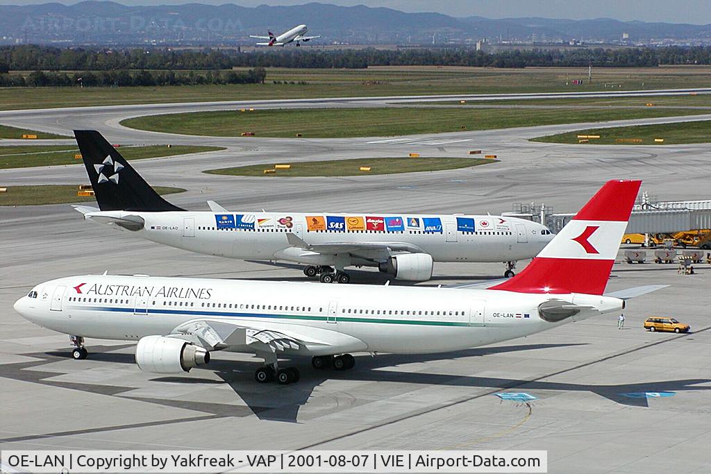 OE-LAN, 1997 Airbus A330-223 C/N 195, Austrian Airlines Airbus 330-200