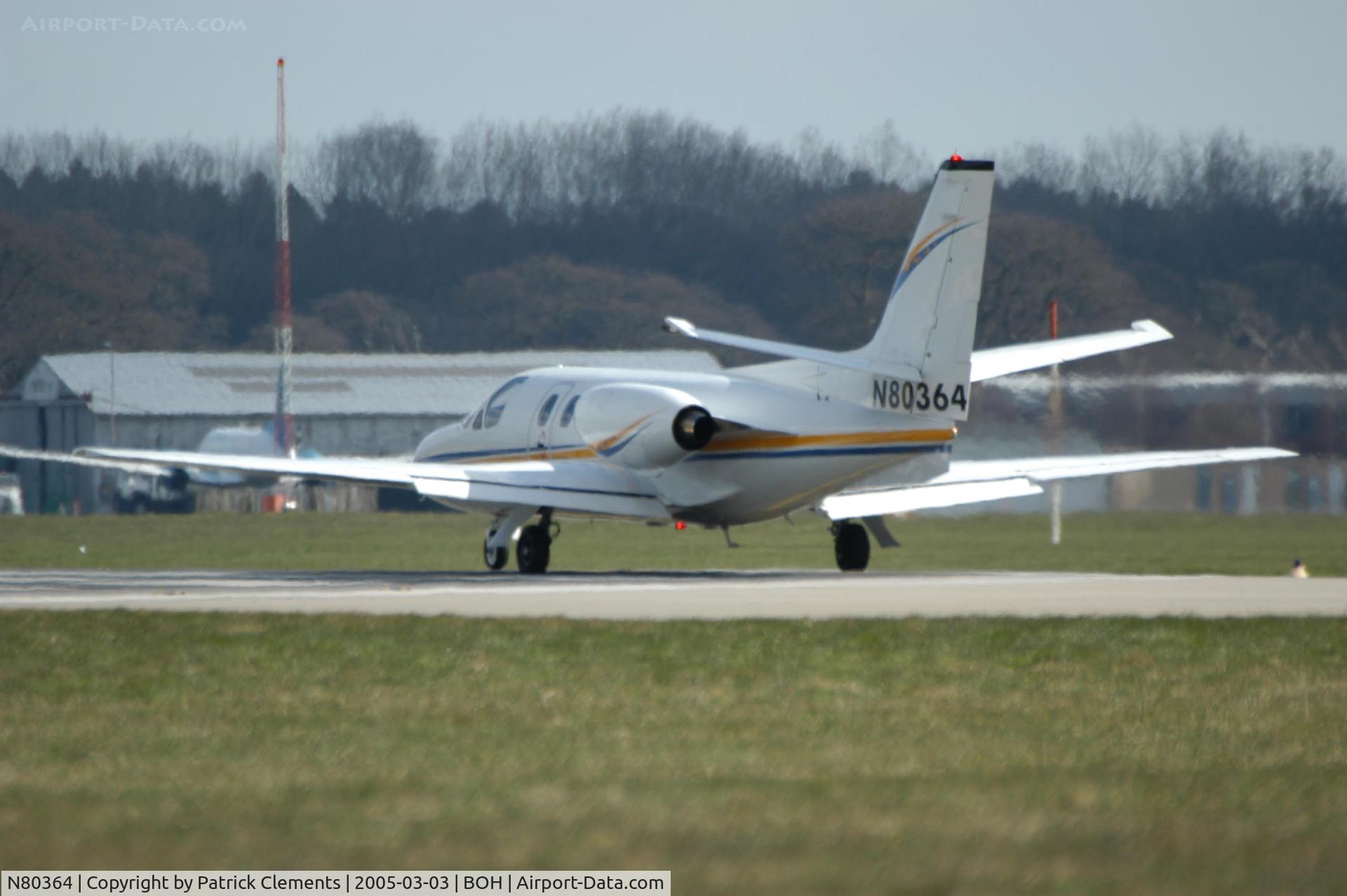 N80364, 1975 Cessna 500 Citation I C/N 500-0299, CESSNA CITATION 500