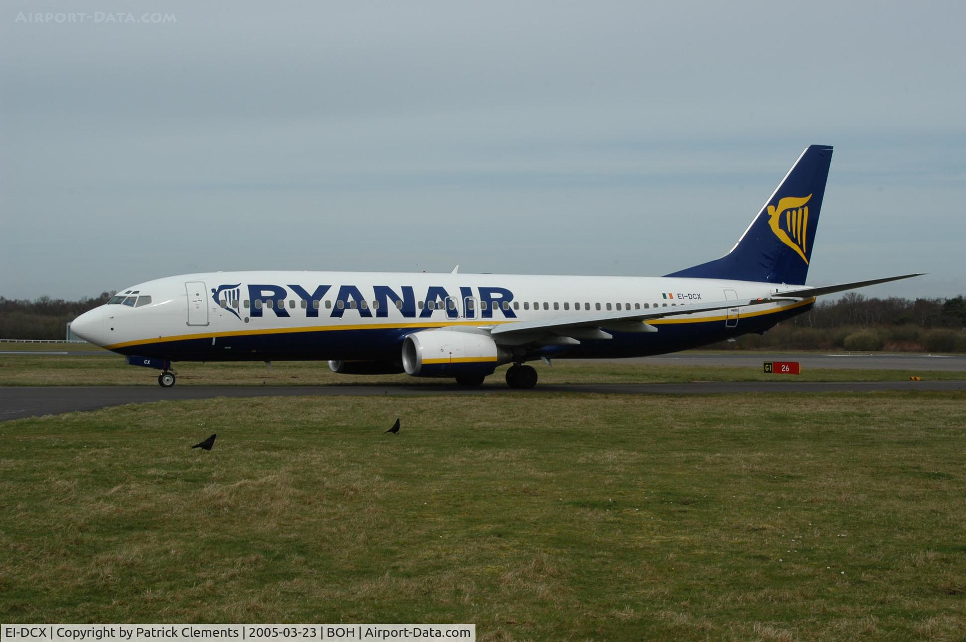 EI-DCX, 2004 Boeing 737-8AS C/N 33569, RYANAIR 737-800